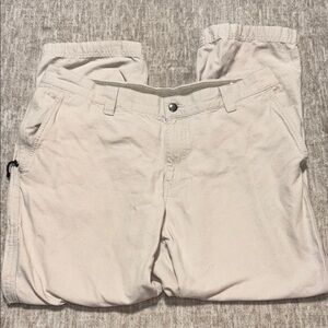 Columbia 38x30 100% cotton regular fit cargo khaki pants men's